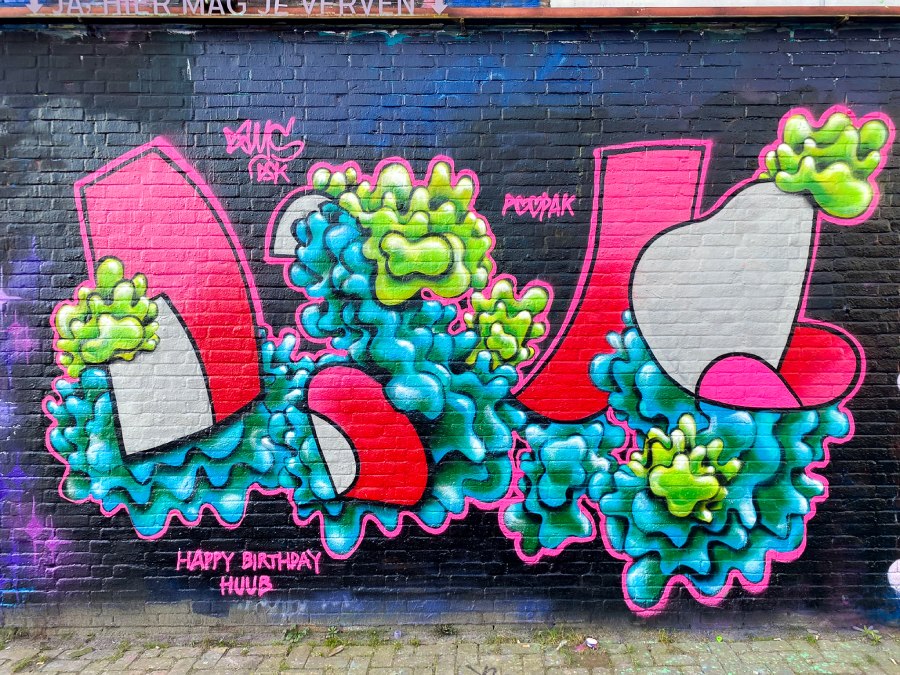 days, ndsm, graffiti, amsterdam